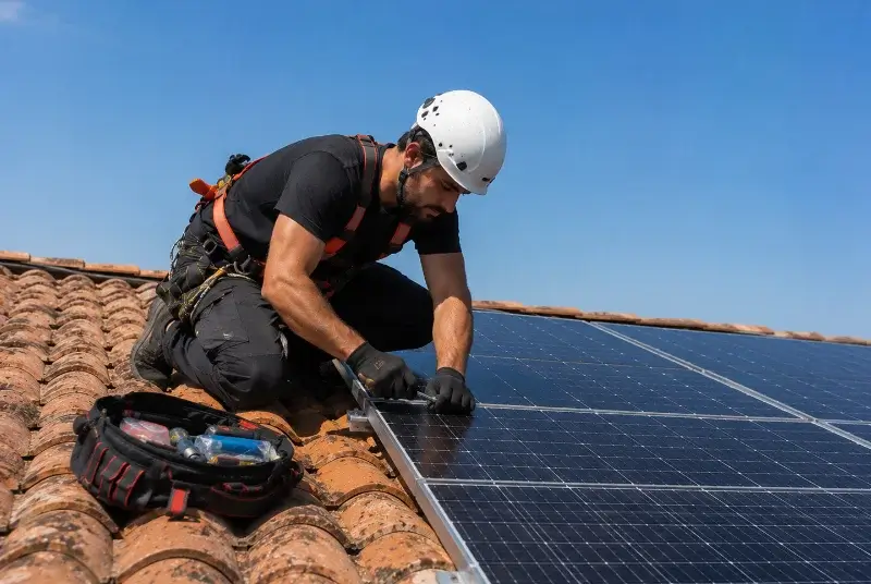 Maintenance et monitoring de panneaux solaires à Assas